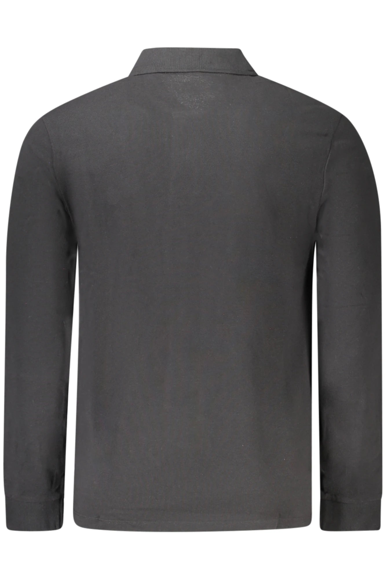 TIMBERLAND MEN&#39;S LONG-SLEEVE POLO SHIRT BLACK