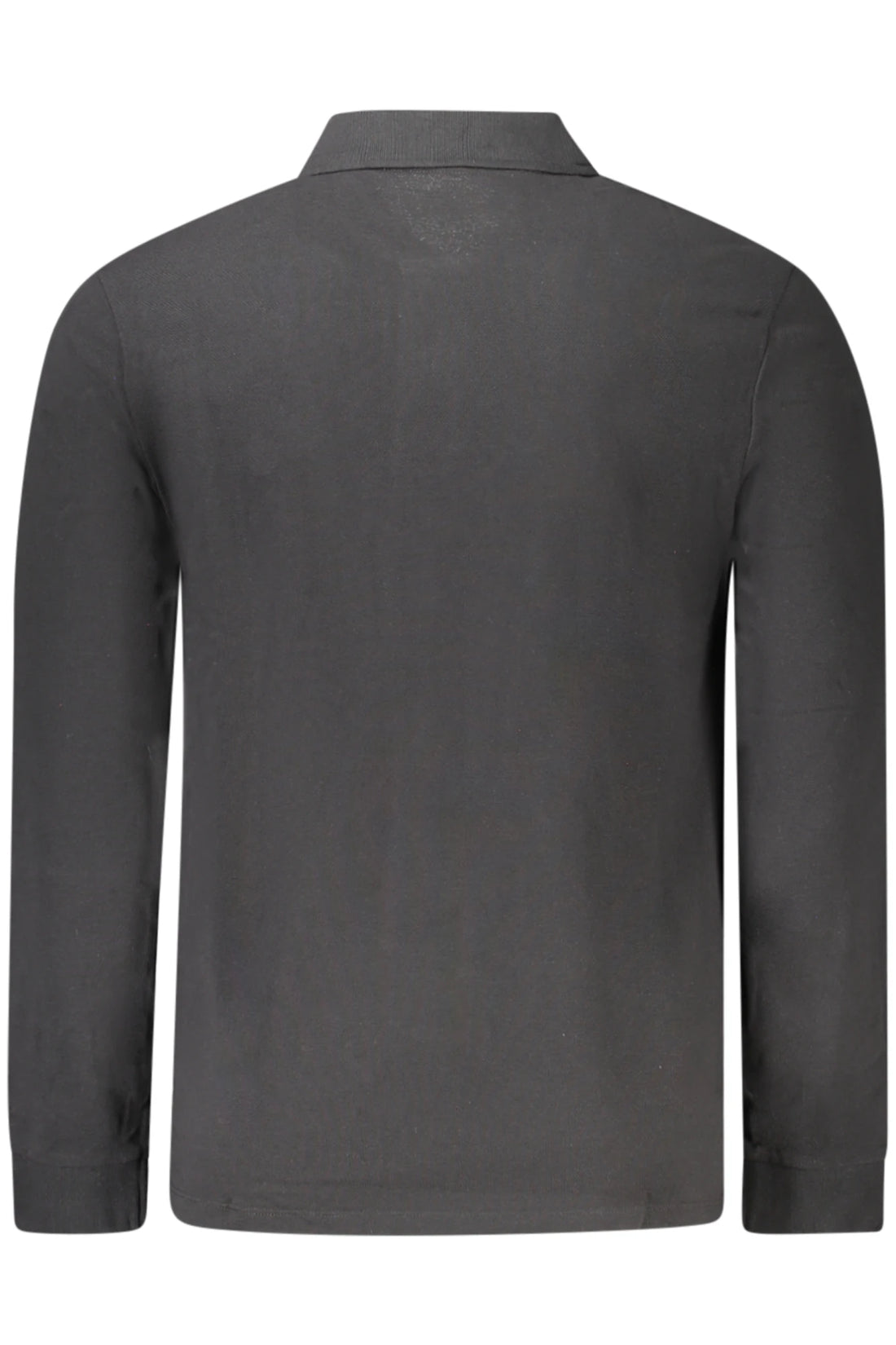 TIMBERLAND MEN&#39;S LONG-SLEEVE POLO SHIRT BLACK