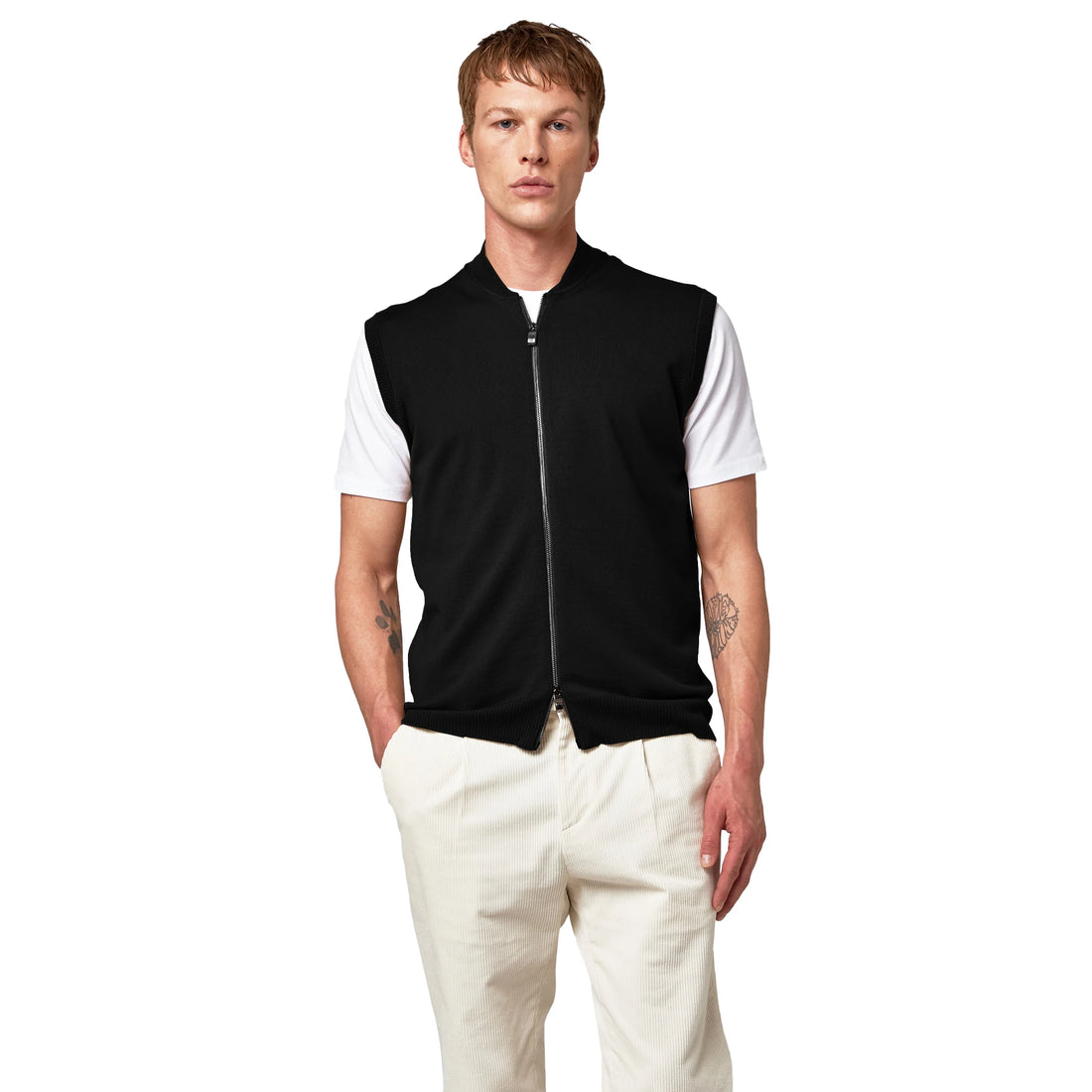 Alpha Studio Vest Black Man