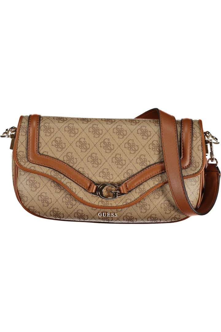 GUESS JEANS WOMEN&#39;S BEIGE BAG
