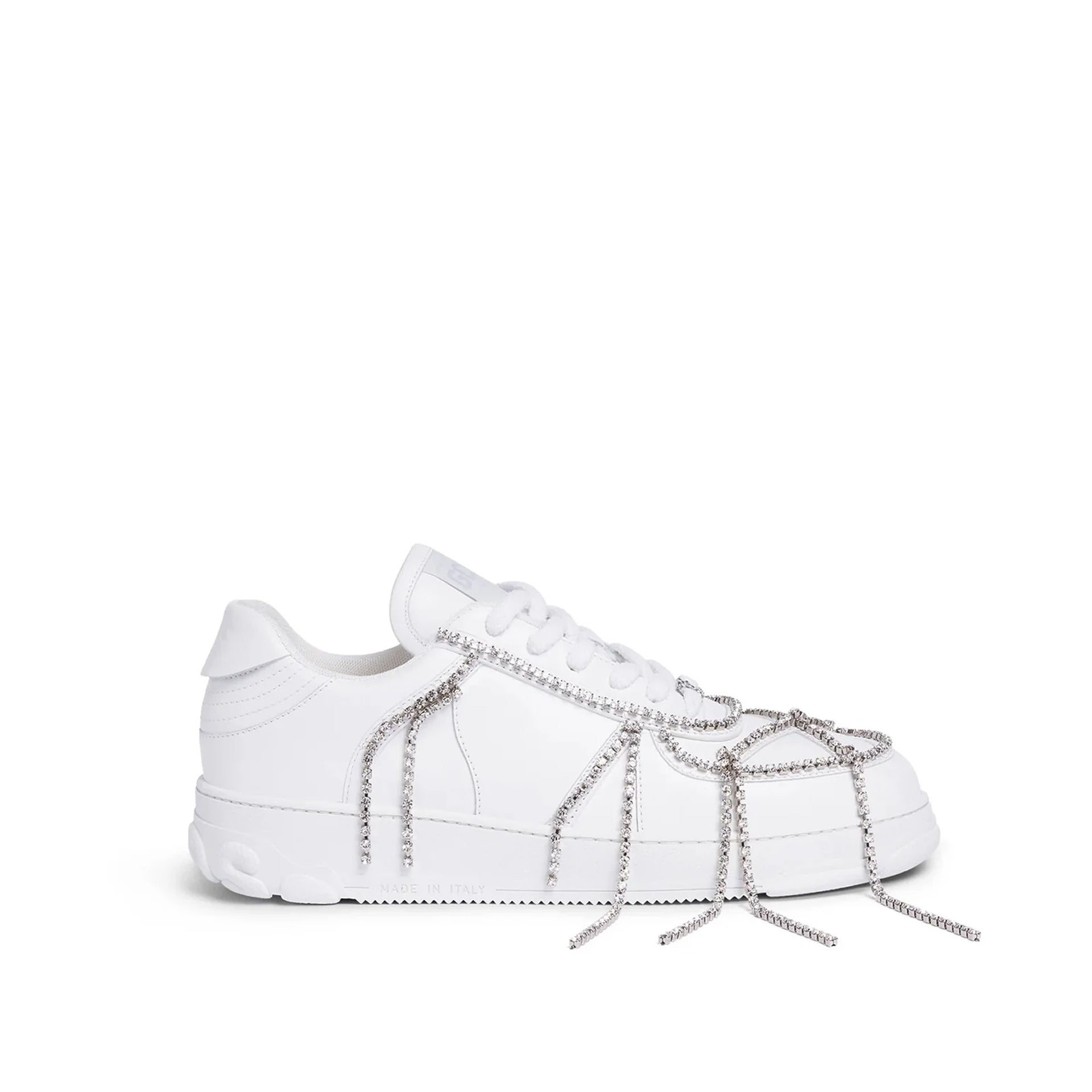 GCDS Crystal-Embellished Sneakers