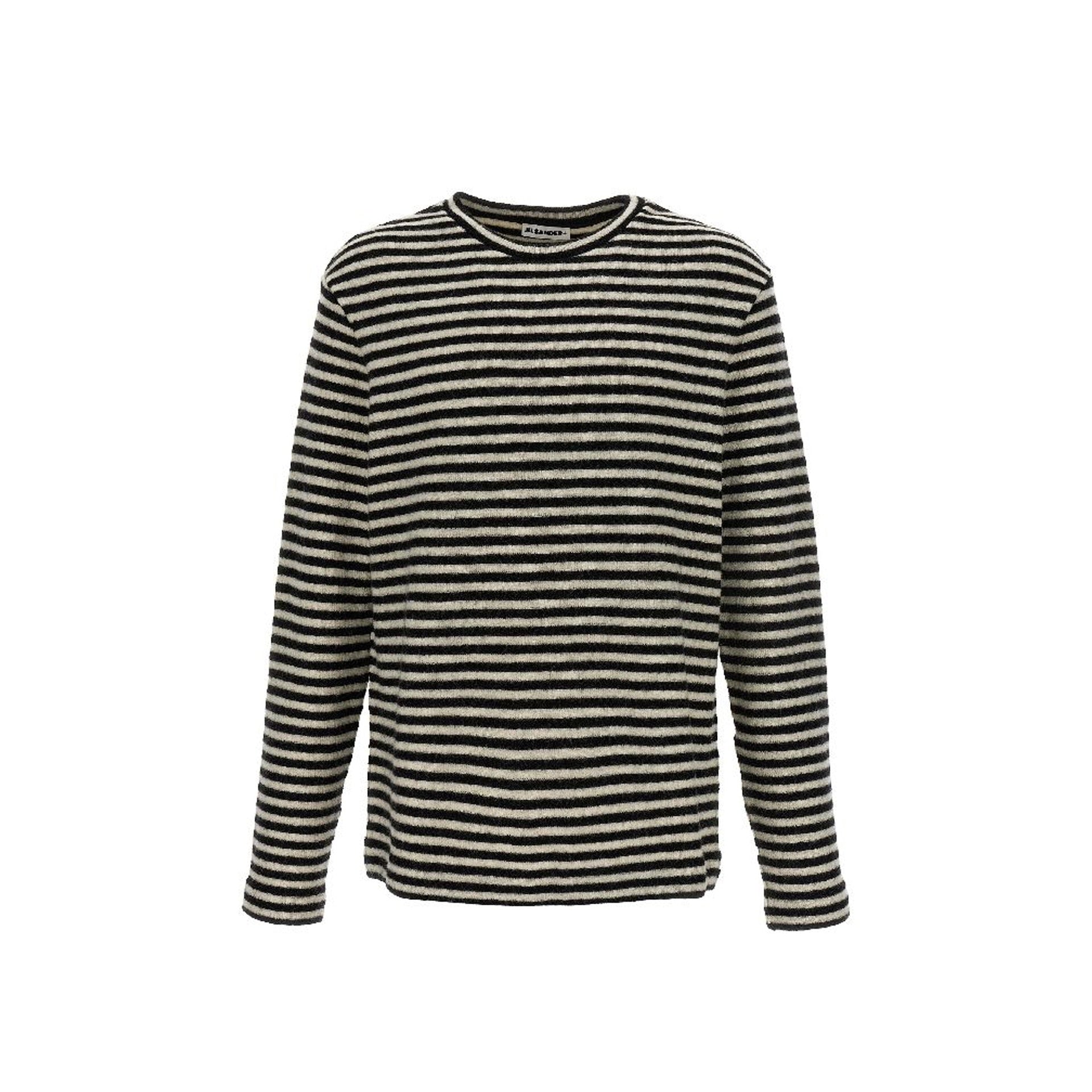Jil Sander Striped Wool Compact Jersey T-Shirt – Siebentaschen