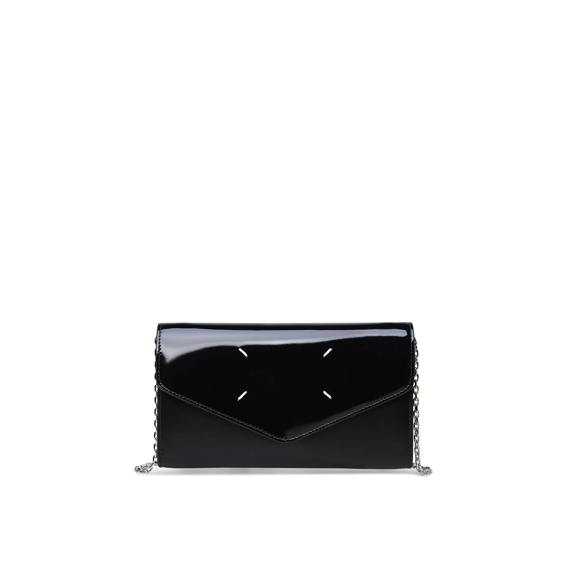 Maison Margiela Four Stiches Leather Chain Wallet