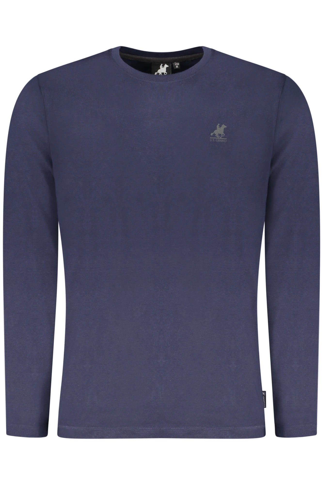US GRAND MEN&#39;S LONG-SLEEVED T-SHIRT BLUE