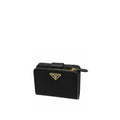 Prada Nylon and Leather French Wallet