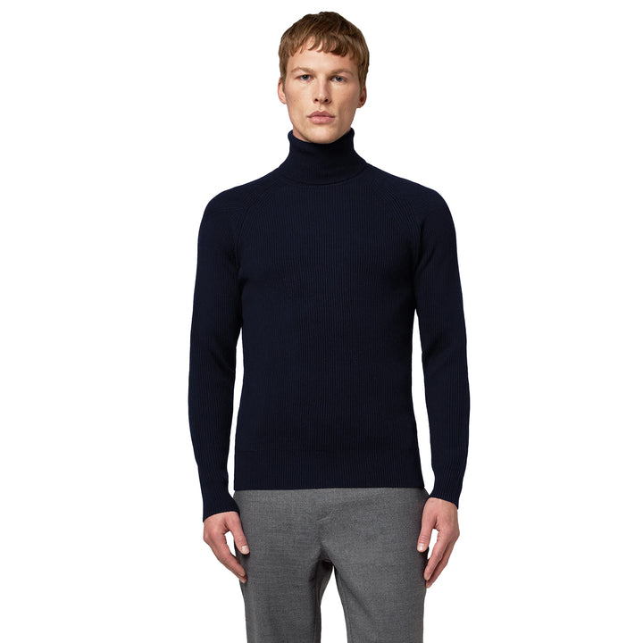 Alpha Studio Sweaters Blue Man