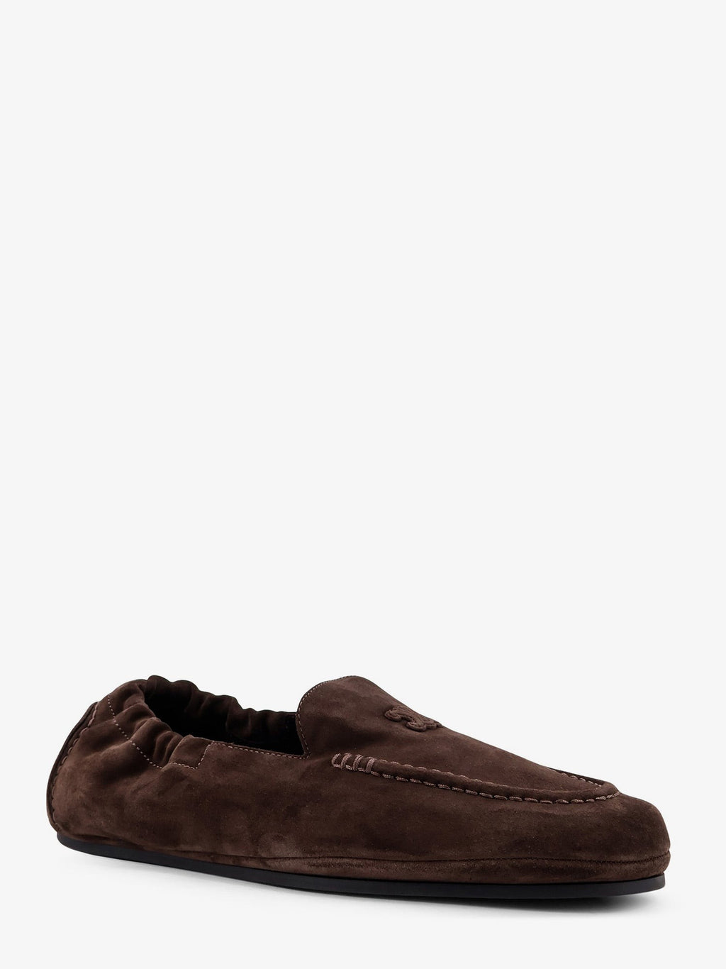Celine Adam suede loafers
