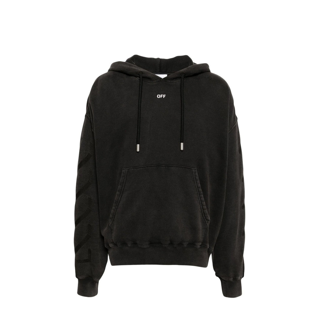 Off-White St. Matthew Over Cotton Hoodie Sweatshirt