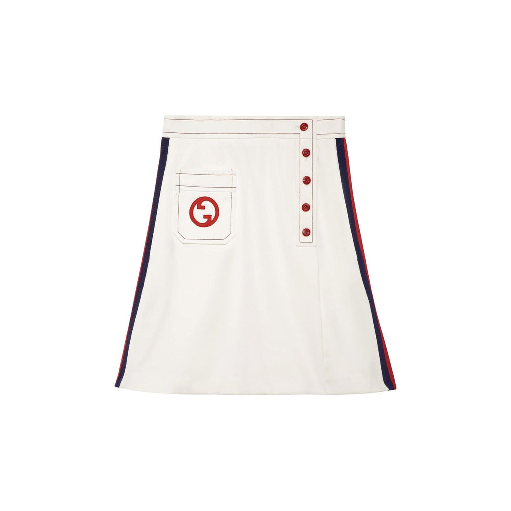 Gucci Interlocking G A-line Skirt – Siebentaschen