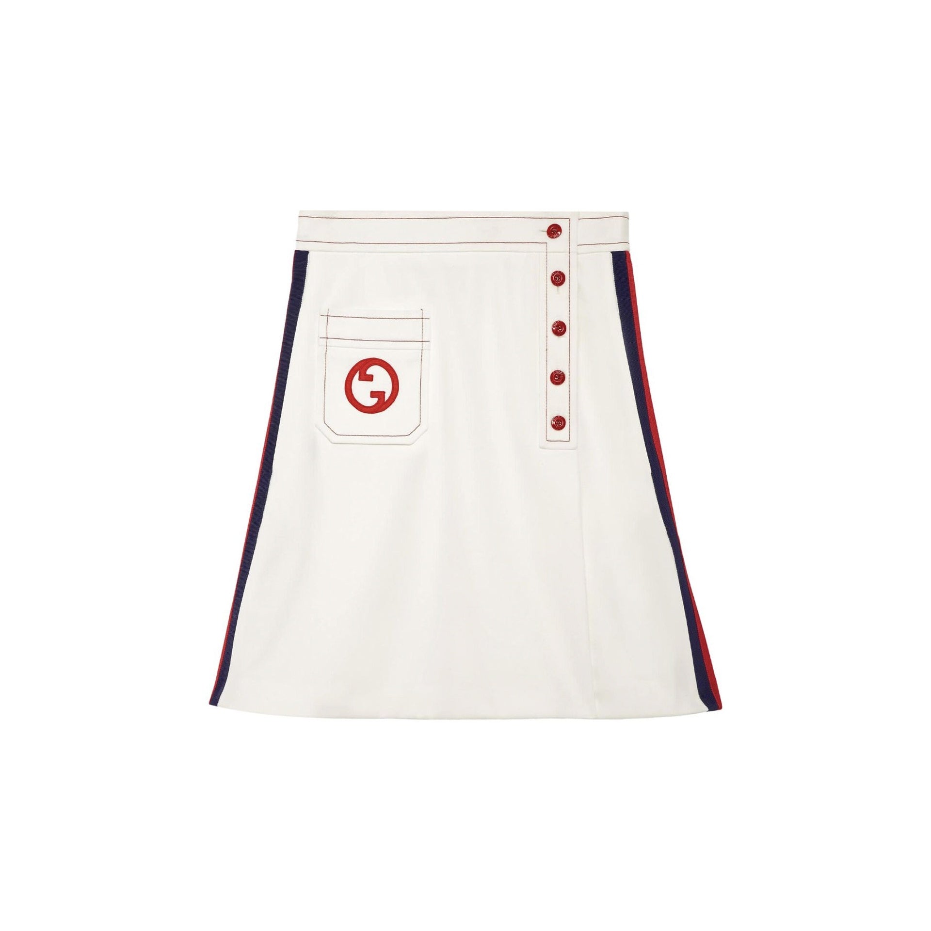 Gucci Interlocking G A-line Skirt – Siebentaschen