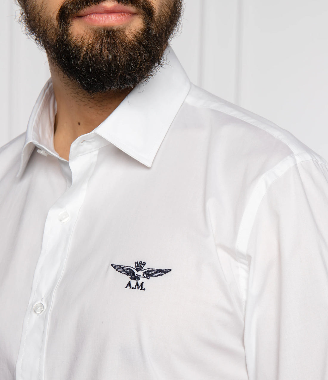 Aeronautica Militare Shirts White Man
