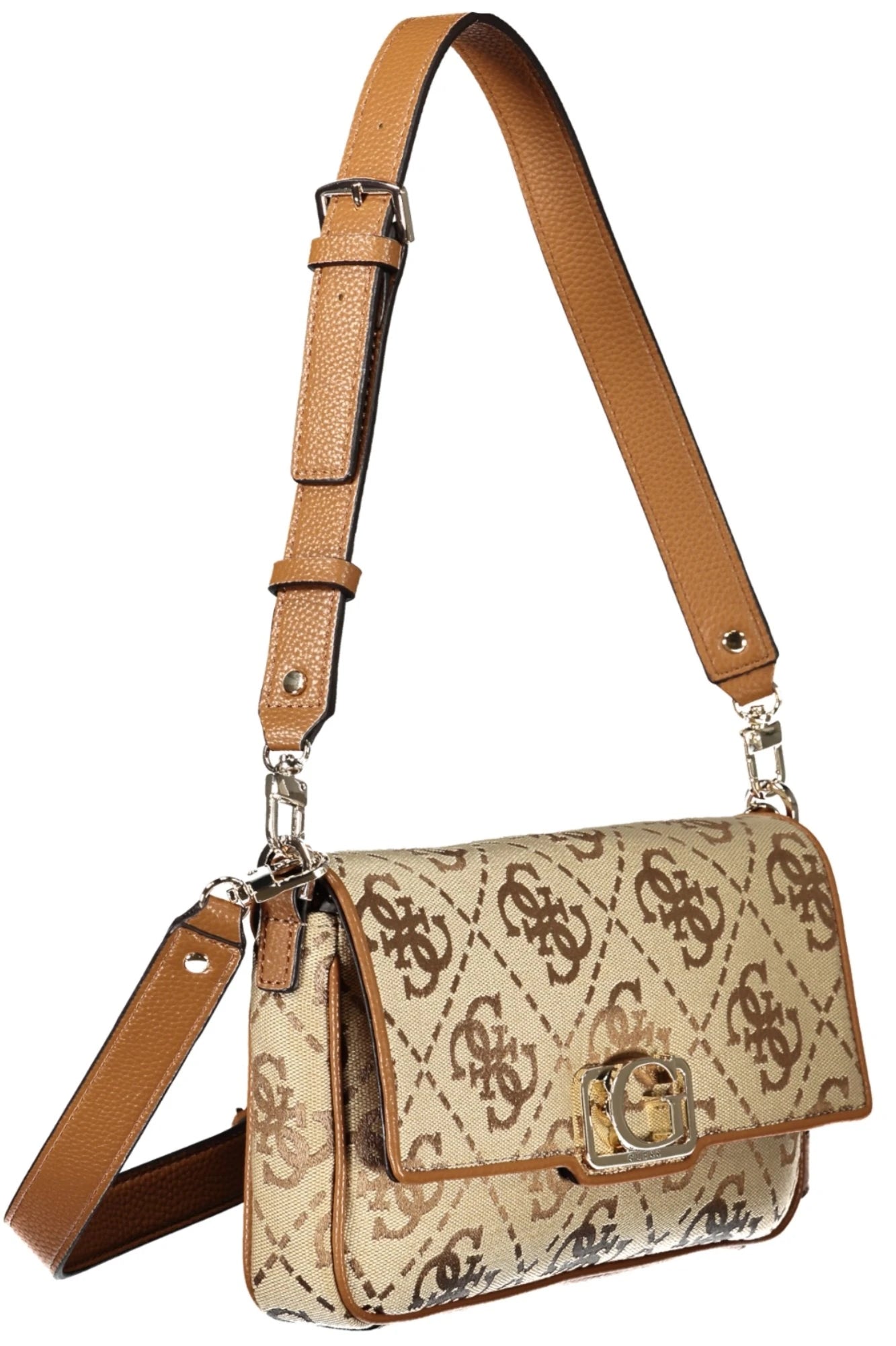 GUESS JEANS WOMEN S BAG BEIGE