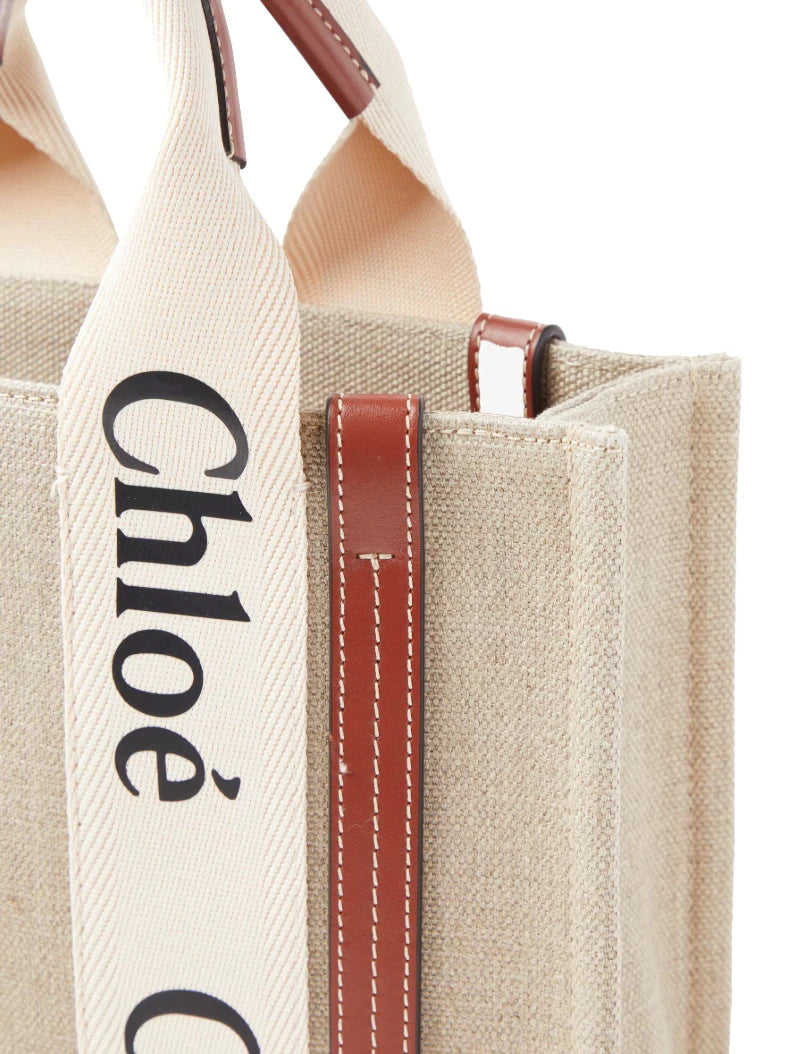 Chloè Crossbody Bags Beige Woman