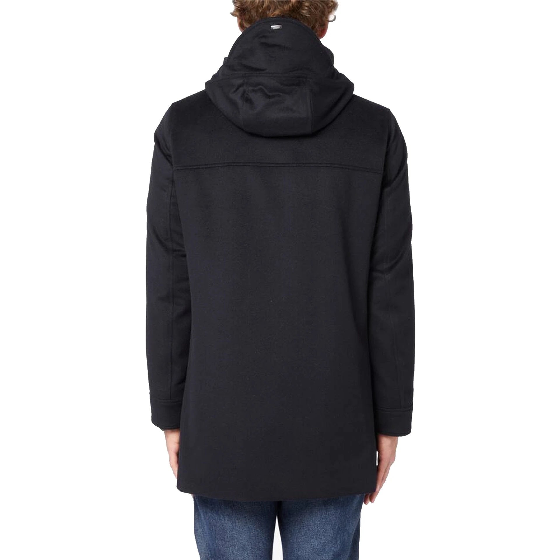 HERNO Wool Cashmere Hooded Coat