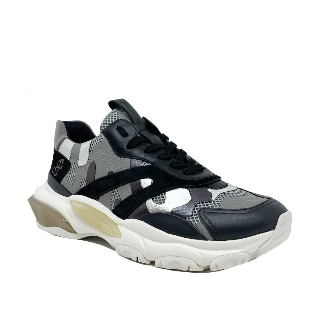 Valentino Bounce Leather Sneakers