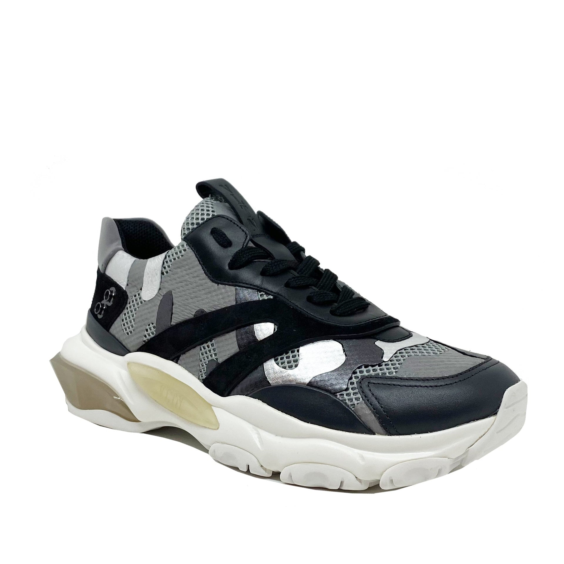 Valentino Bounce Leather Sneakers