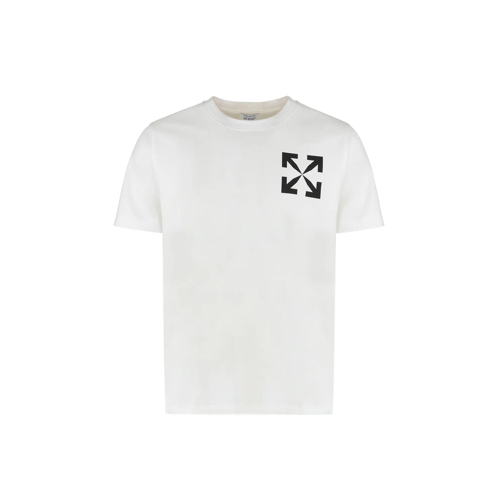 Off - White Logo T-shirt - MEN CLOTHING - OFF - WHITE - Tluxy New