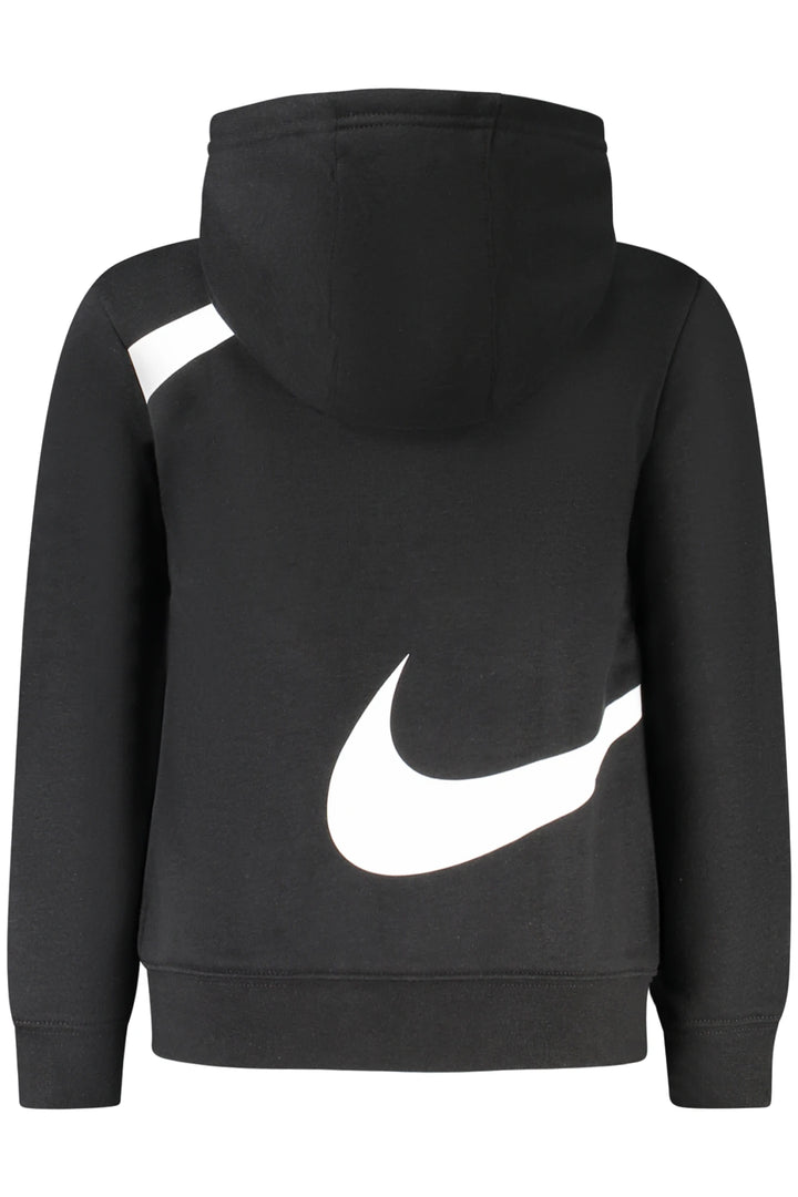 NIKE KIDS&#39; BLACK ZIP-UP SWEATSHIRT