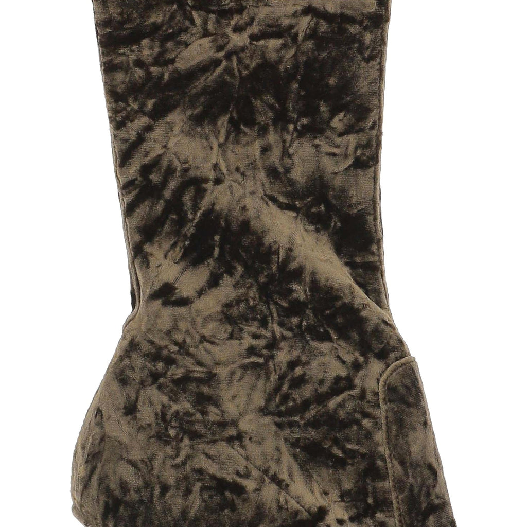 Saint Laurent Talia Velvet Boots