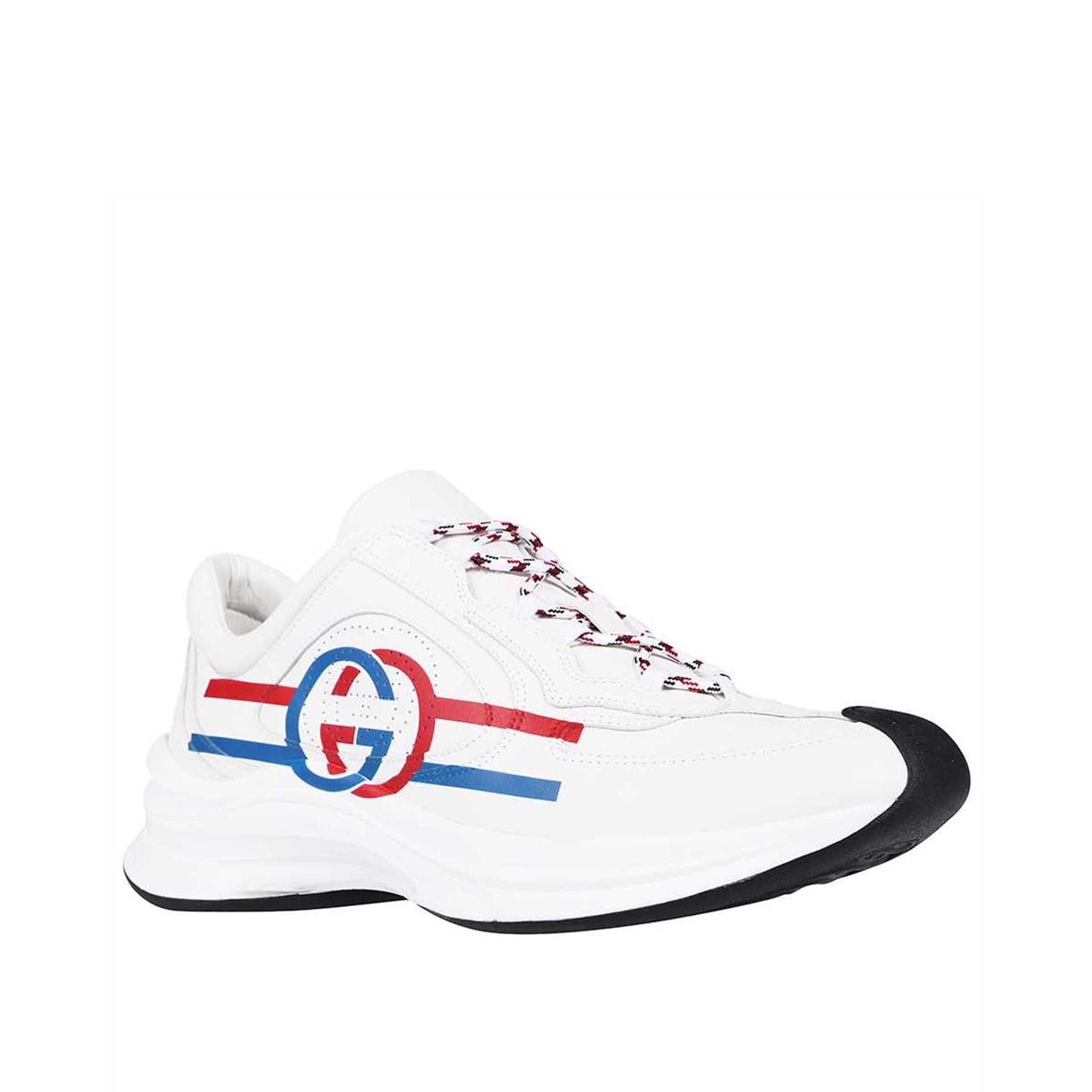 Gucci Run Leather Sneakers - MEN SHOES - GUCCI - Tluxy New