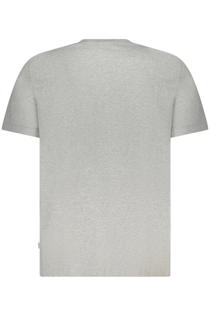 GUESS JEANS MEN&#39;S SHORT-SLEEVED T-SHIRT GREY