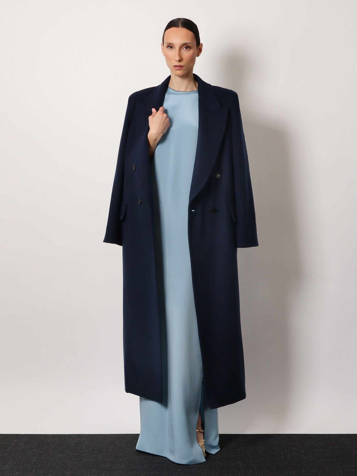 Max Mara Albania 1234 max mara sfilata virgin wool and cashmere coat