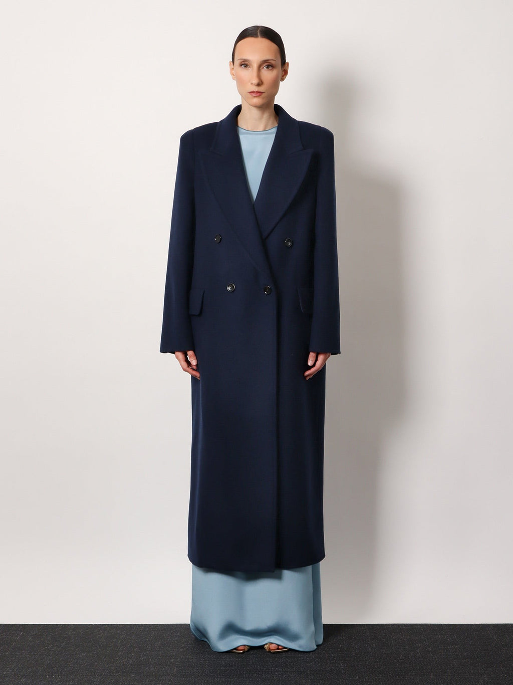 Max Mara Albania 1234 max mara sfilata virgin wool and cashmere coat
