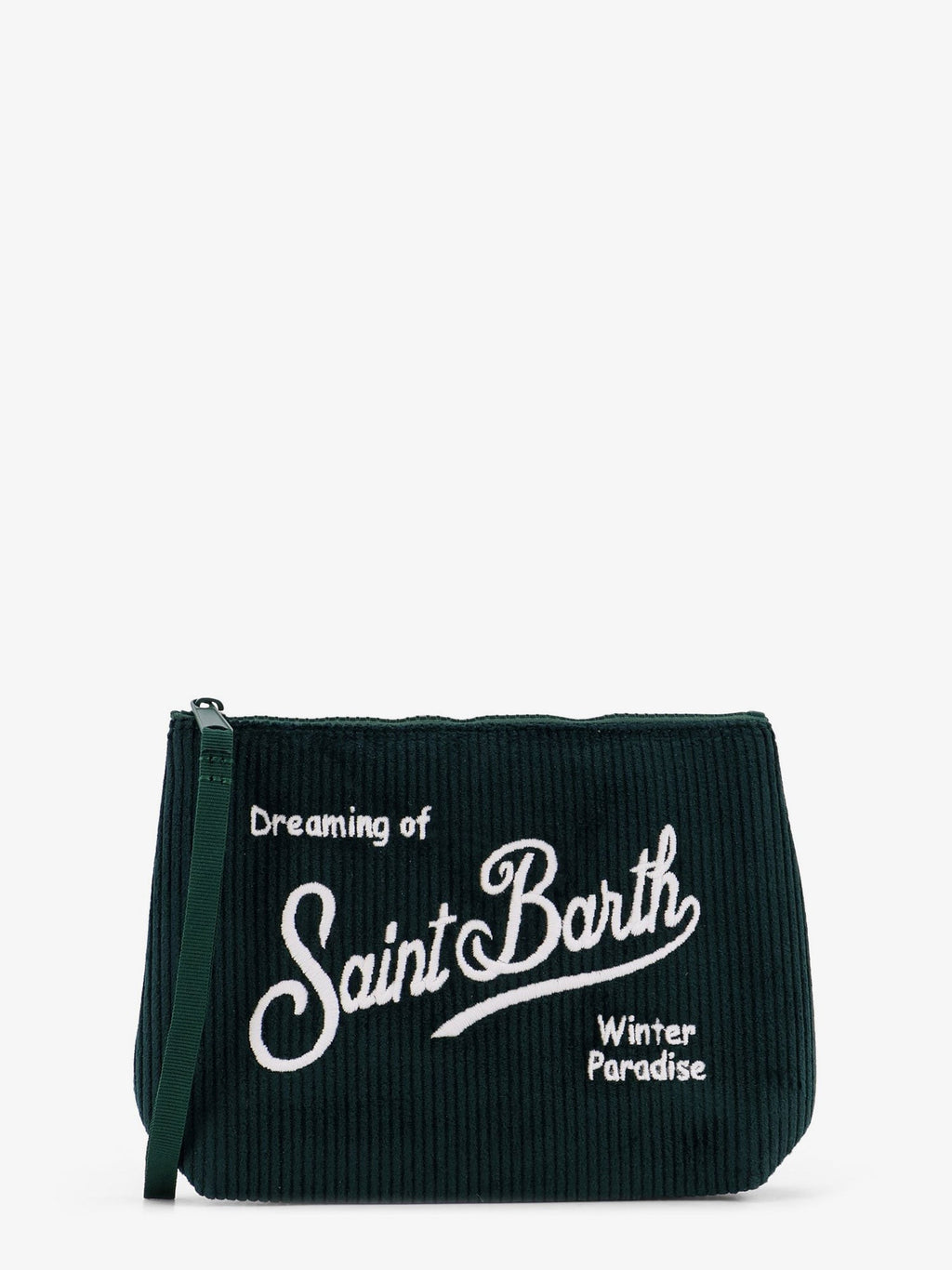 MC2 SAINT BARTH Aline Corduroy clutch bag