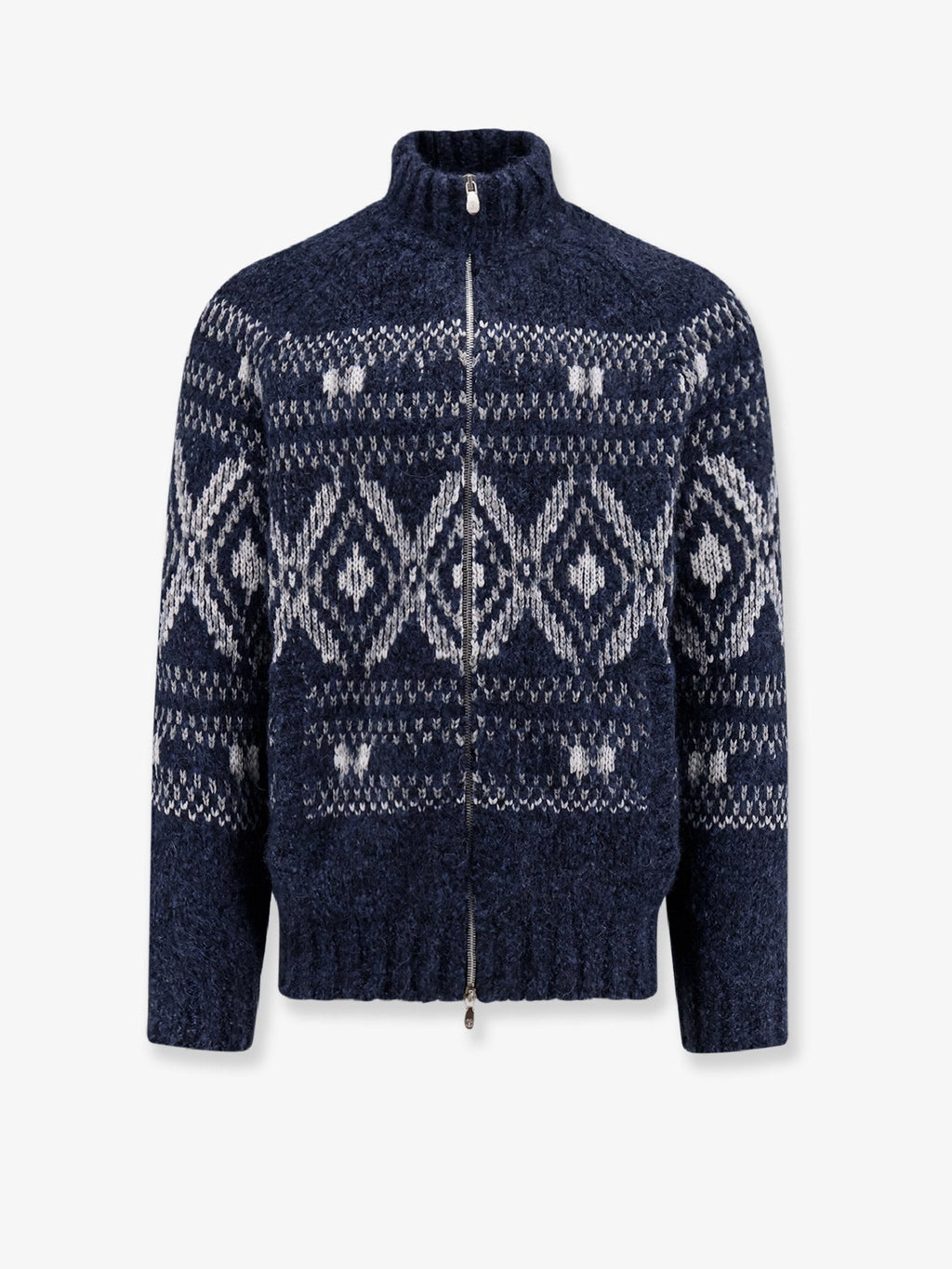 Brunello Cucinelli Alpaca blend cardigan with embroideries