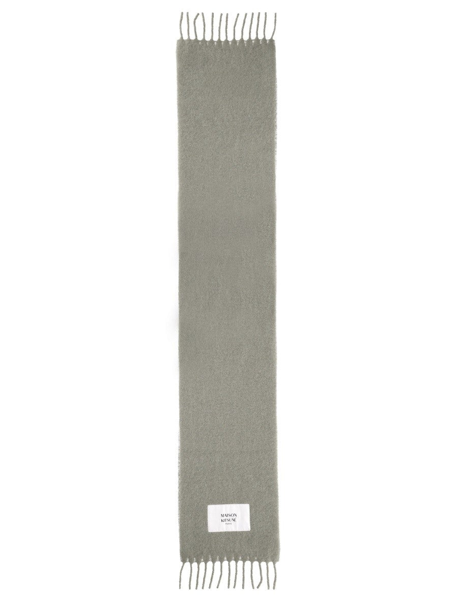 Maison Kitsune ALPACA WOOL SCARF