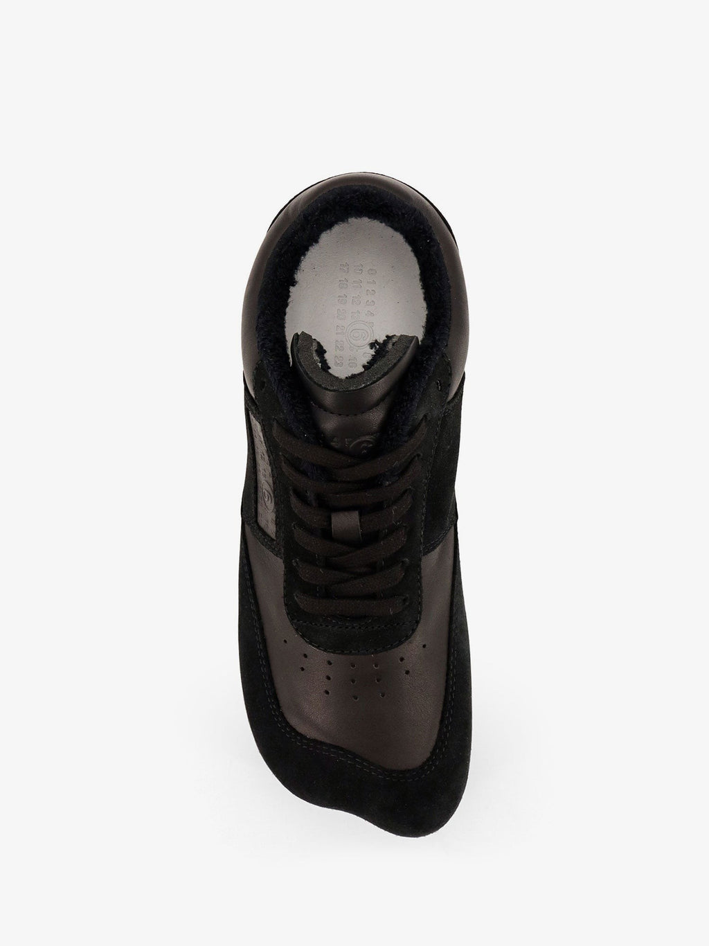 MM6 MAISON MARGIELA Anatomic suede and leather sneakers
