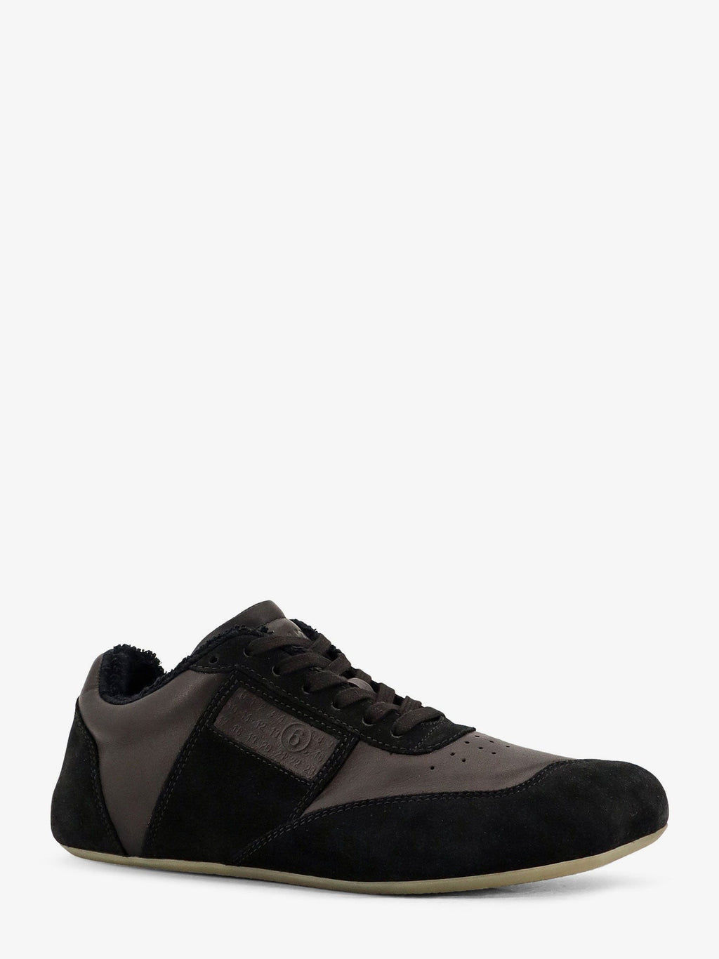 MM6 MAISON MARGIELA Anatomic suede and leather sneakers