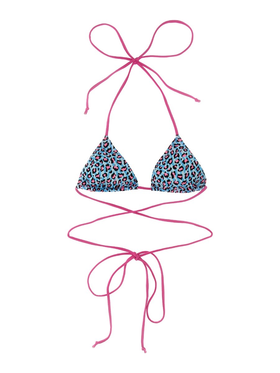 animalier-print-bikini-top