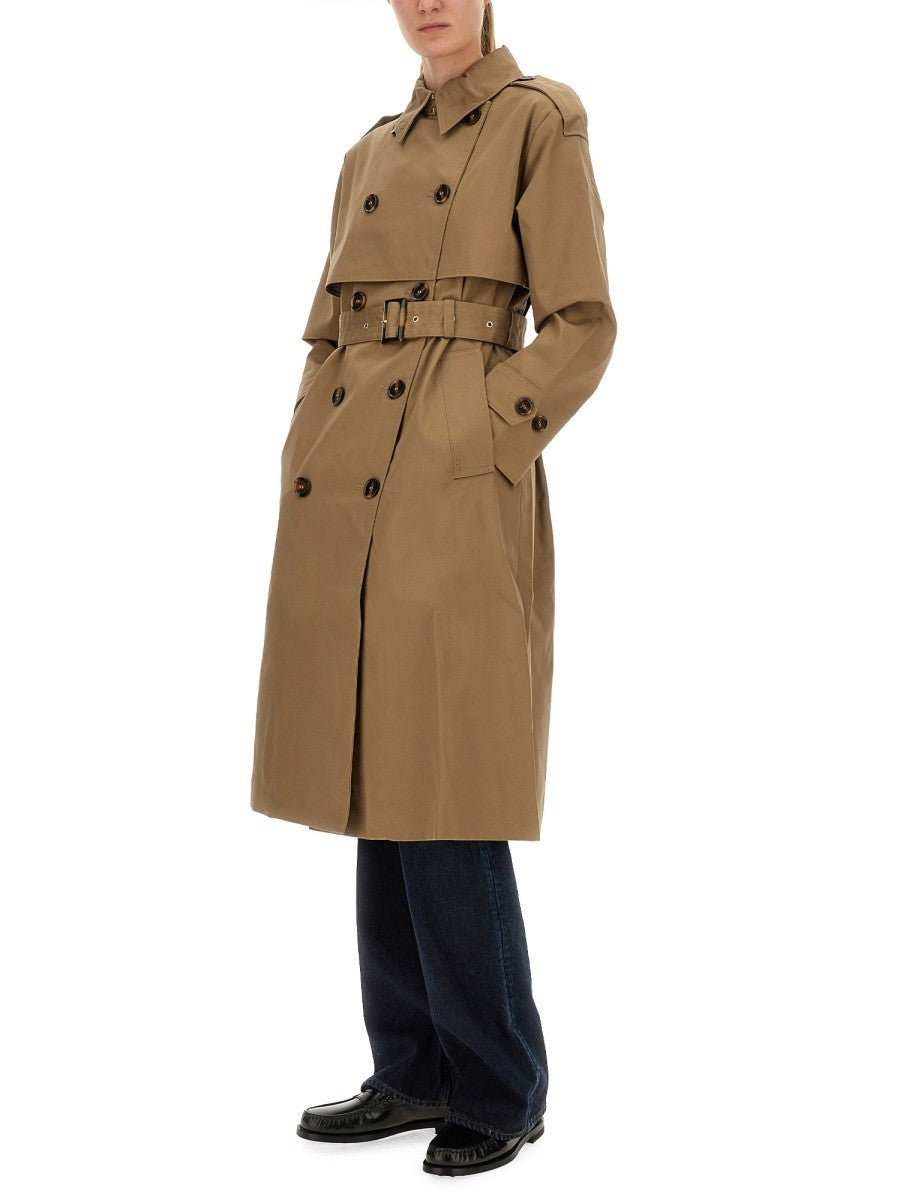 BARBOUR "AOIFE" RAIN TRENCH COAT
