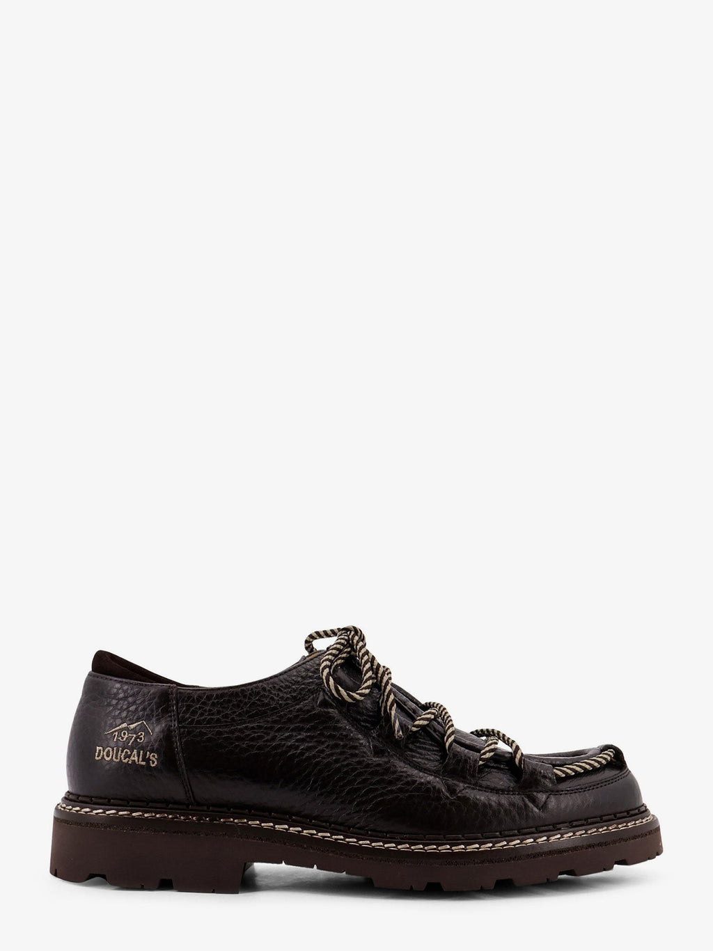 Doucal'S Arctic leather lace up shoes