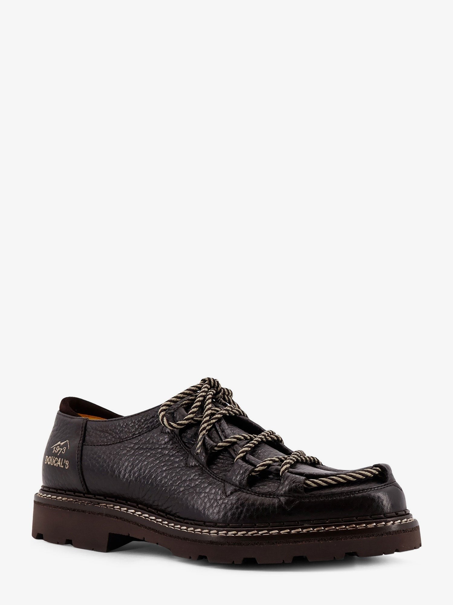 Doucal'S Arctic leather lace up shoes
