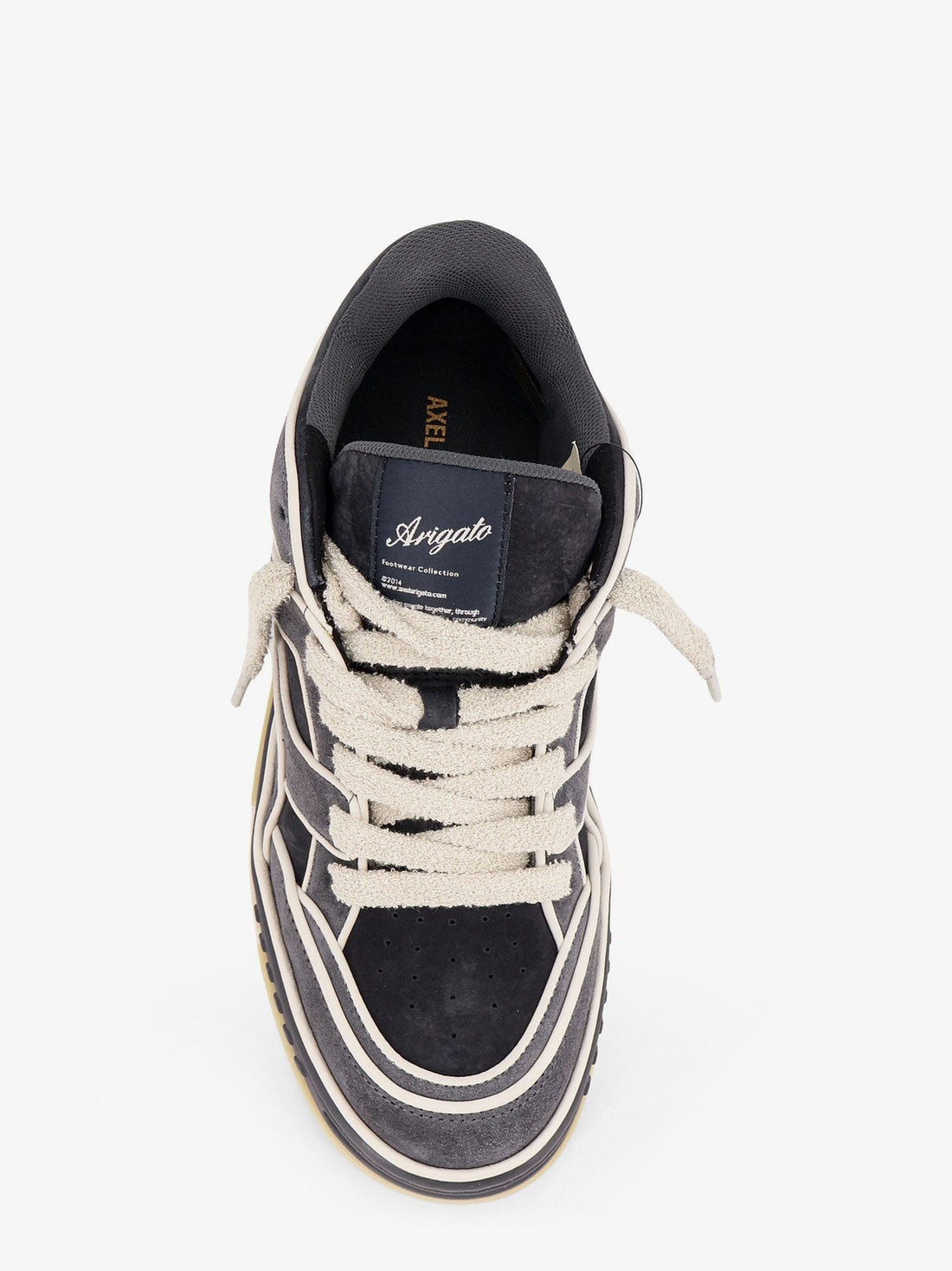 AXEL ARIGATO Area Lo low-top suede sneakers