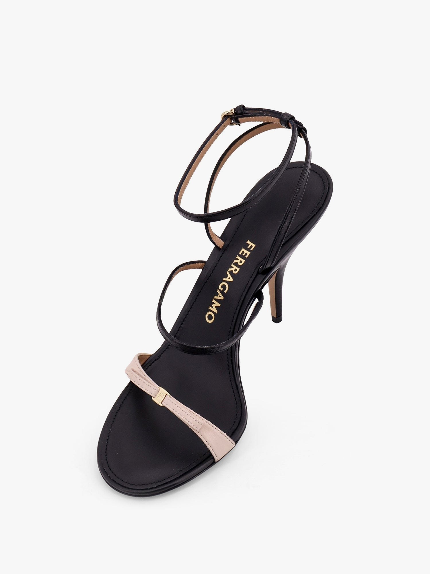 Ferragamo Ariel leather sandal