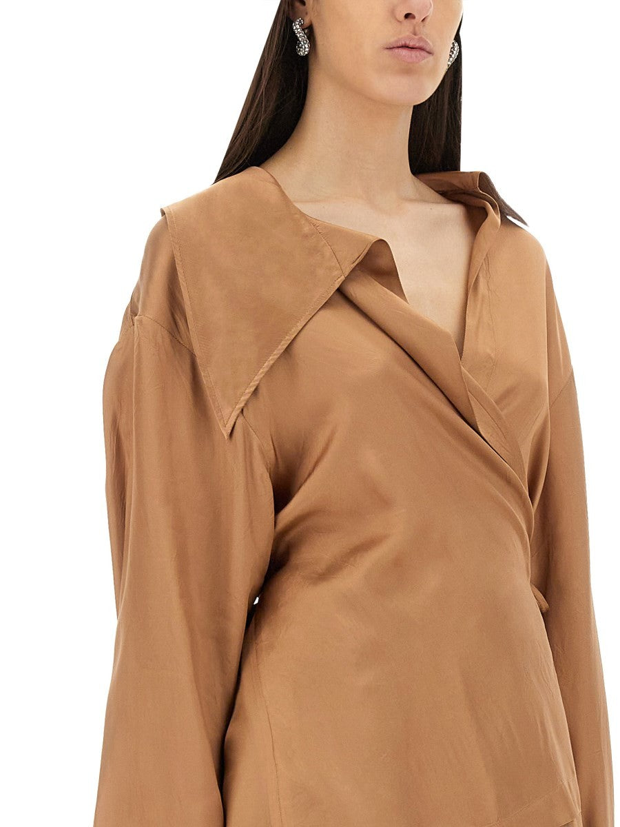 Dries Van Noten ASYMMETRICAL SHIRT
