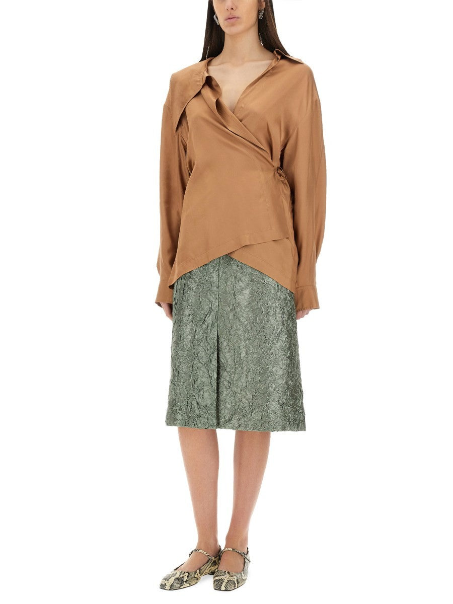 Dries Van Noten ASYMMETRICAL SHIRT