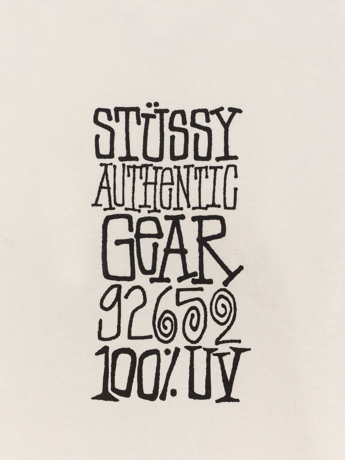 STUSSY Authentic Gear cotton T-shirt