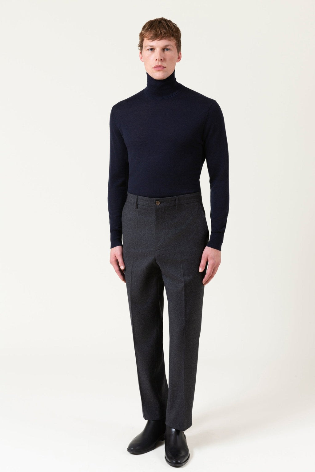 Pantalone Basquiat In Lana E Cashmere