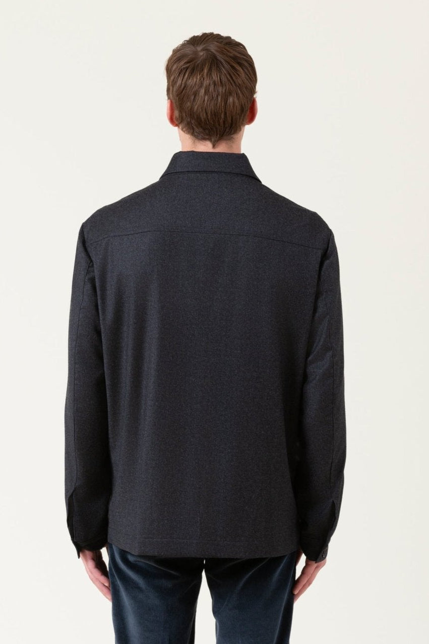 Giacca Overshirt Borg
