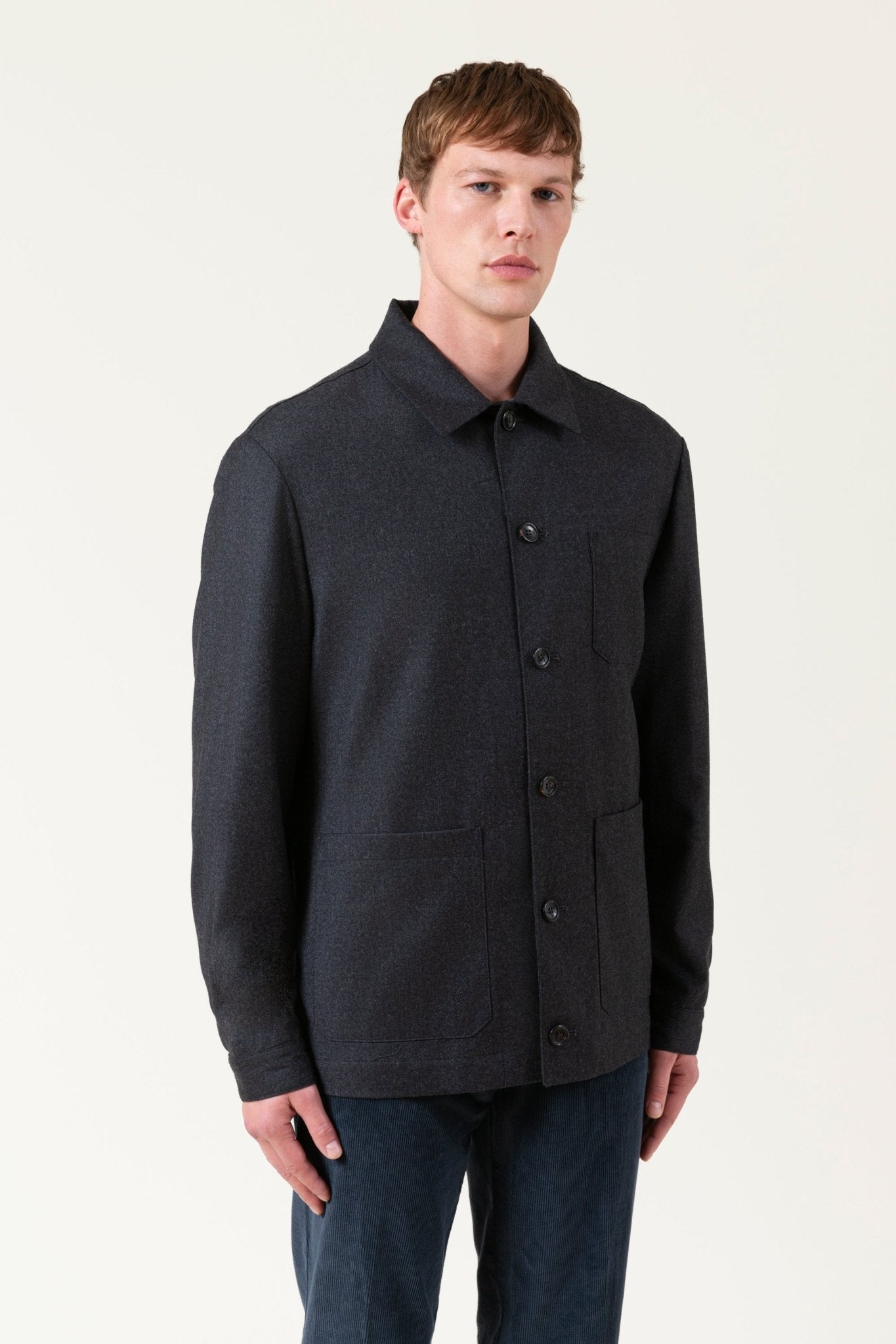 Giacca Overshirt Borg