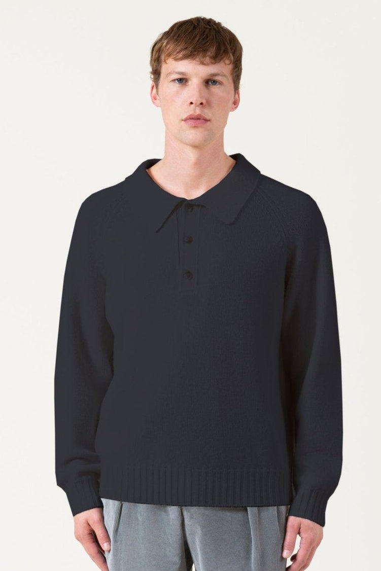 Maglia Polo Burton In Lana E Cashmere
