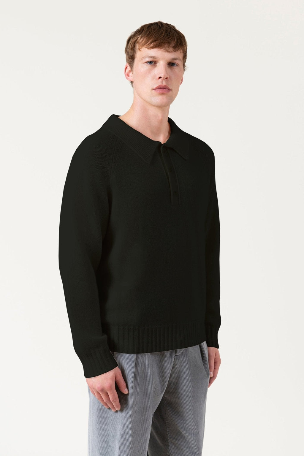 Maglia Polo Burton In Lana E Cashmere