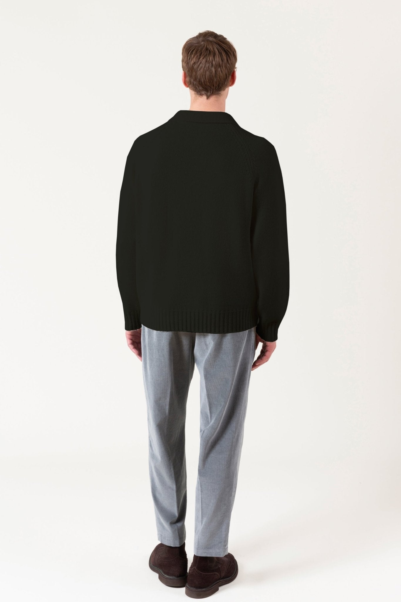 Maglia Polo Burton In Lana E Cashmere