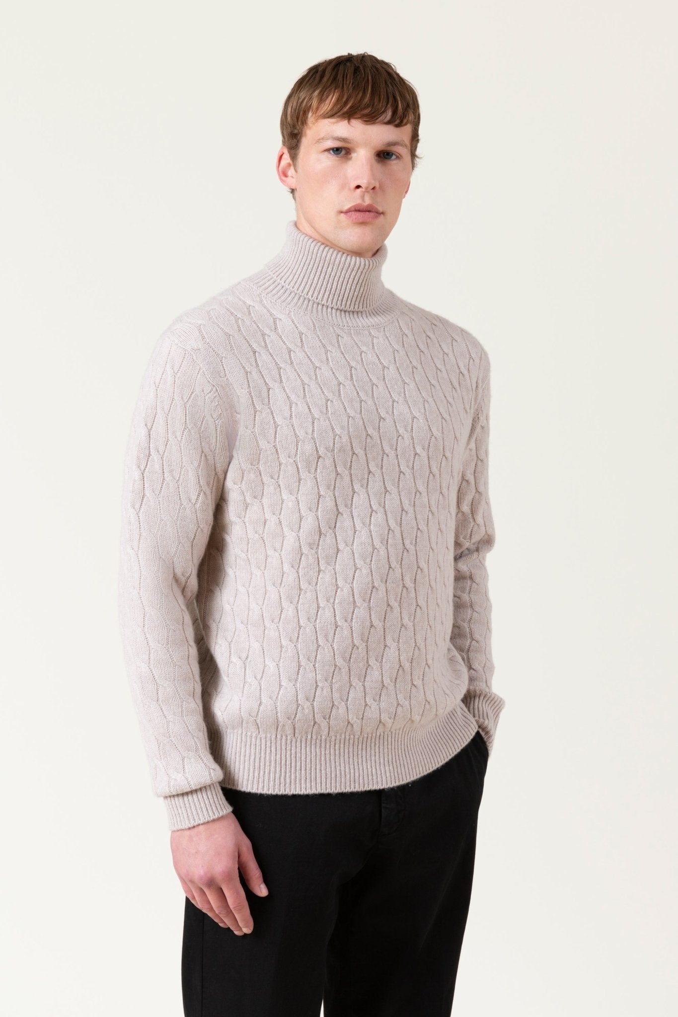 Maglia Dolcevita Curtis Lana E Cashmere