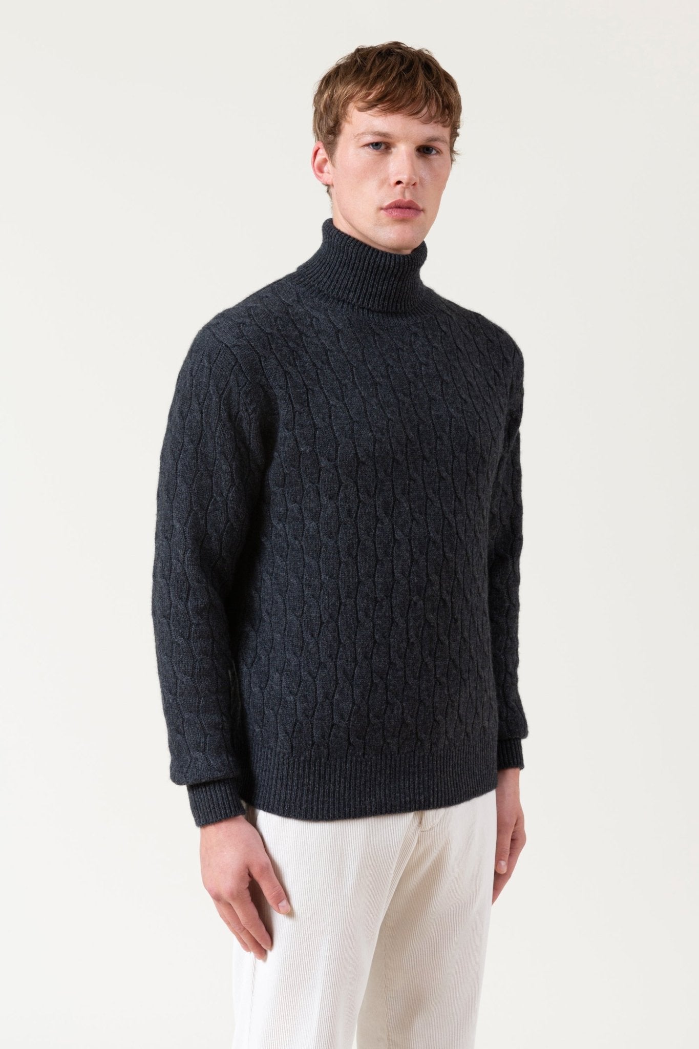 Maglia Dolcevita Curtis Lana E Cashmere