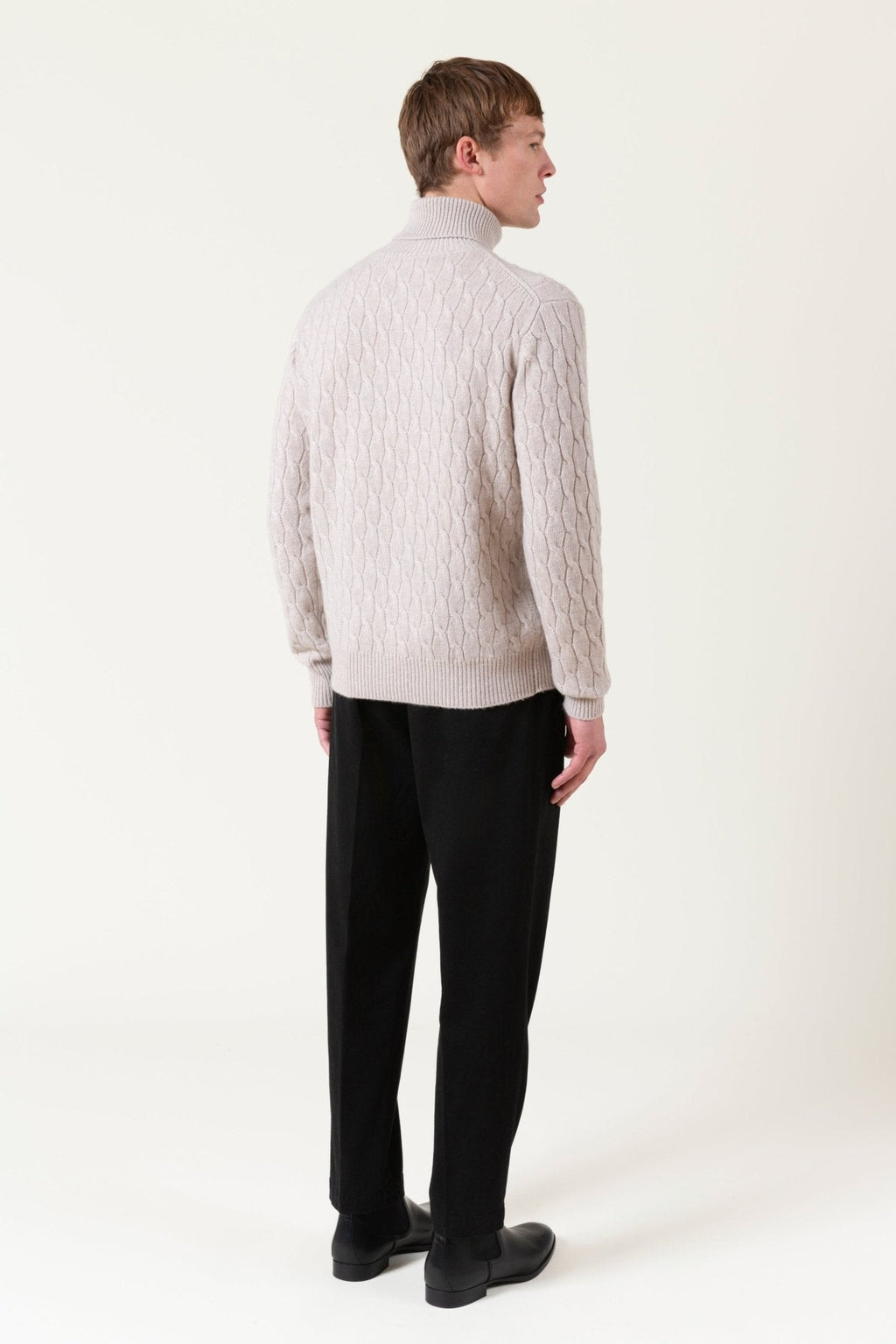 Maglia Dolcevita Curtis Lana E Cashmere